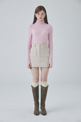 ツイードミニスカート / Tweed Mini Skirt [Beige]
