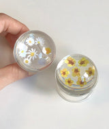レジンドームフラワーグリップトック/Resin Dome Flower Griptok (4 Colors)