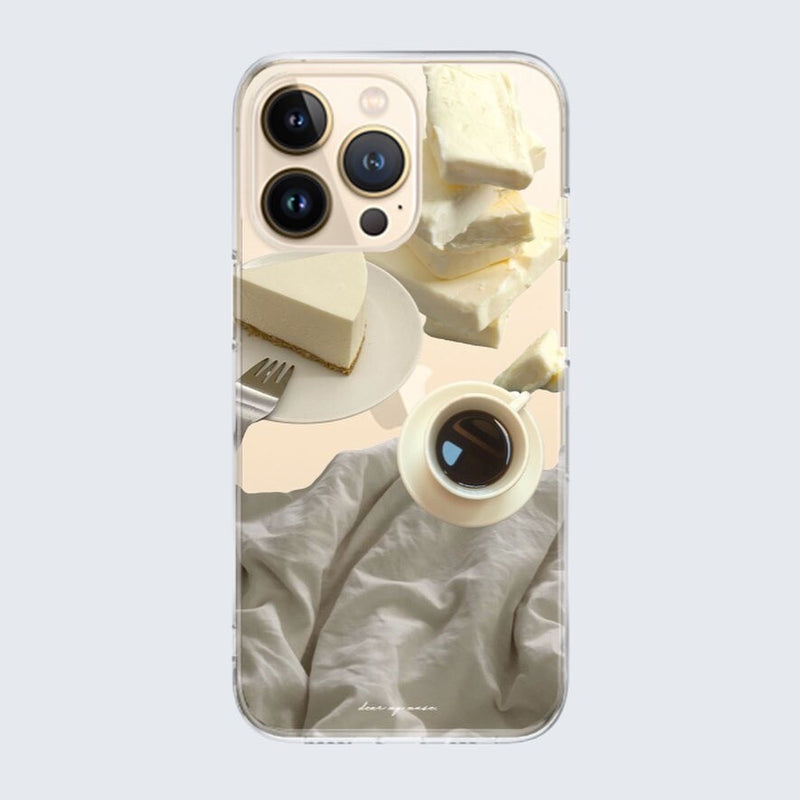 コーヒー&ケーキ iphone ケース /  coffee&cake iphone case