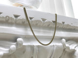 [BLESSEDBULLET]2.5MM classic chain necklace_dark silver/vintage silver/antique gold (6562961096822)
