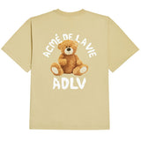 テディベア半袖Tシャツ/TEDDY BEAR (BEAR DOLL) SHORT SLEEVE T-SHIRT BEIGE