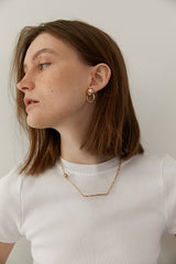 スリーバーネックレス / Three bar necklace - gold