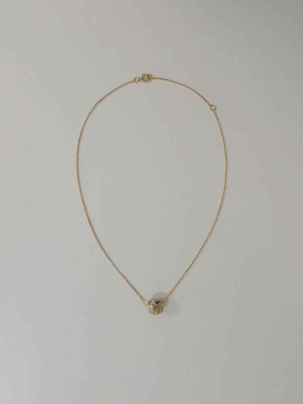 バンピーピアスネックレス / bumpy pierce necklace - gold