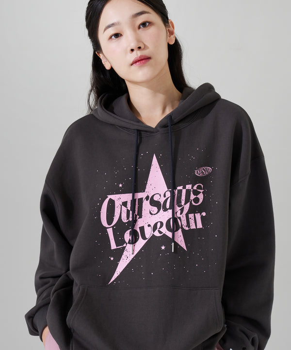 Our Star Hoodie Chacoal
