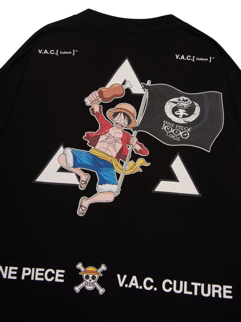 ワンピース1000ロゴ長袖Tシャツ/V.A.C.[ Culture ]™️ : One Piece 1000 Logs Long Sleeve
