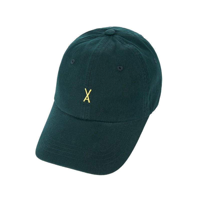 ロゴオーバーフィットチノキャップ / Varzar Logo Over Fit Chino Ball Cap Green