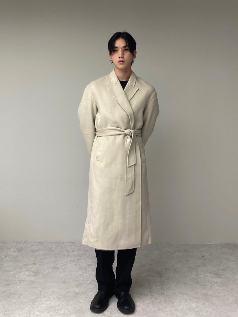 ハンドメイドロングコート/Handmade long coat (3color) – 60