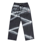 スプレー カスタム デニムパンツ / BBD Sprayed Custom Denim Pants (Charcoal)