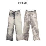 スミアディテールパンツ / Smear digital pants