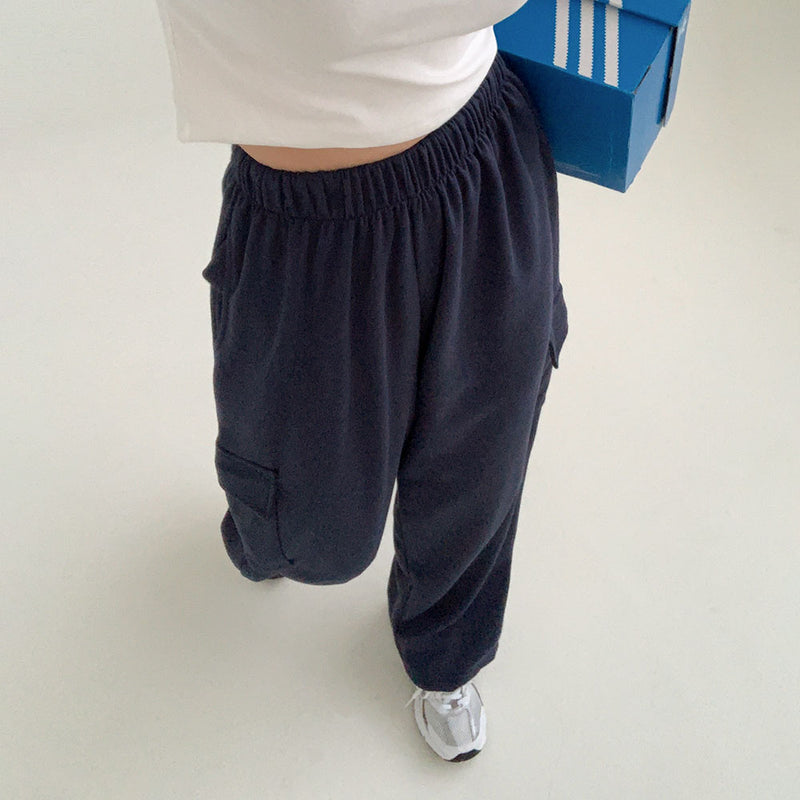 [6color] Hip Cargo Wide Training Pants