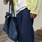 コーティングリネンパンツ / ASCLO Coating Linen Pants (2color)