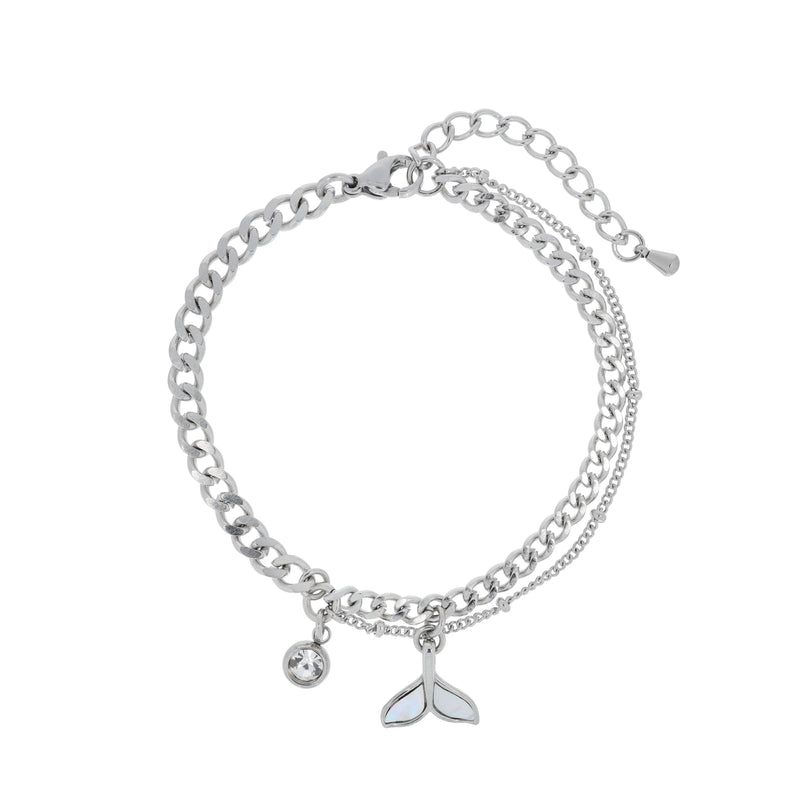 ラッキードルフィンテールブレスレット/lucky dolphin tail bracelet
