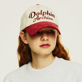 ドルフィンアーカイブ2トーンボールキャップ / Dolphin archive two tone ball cap