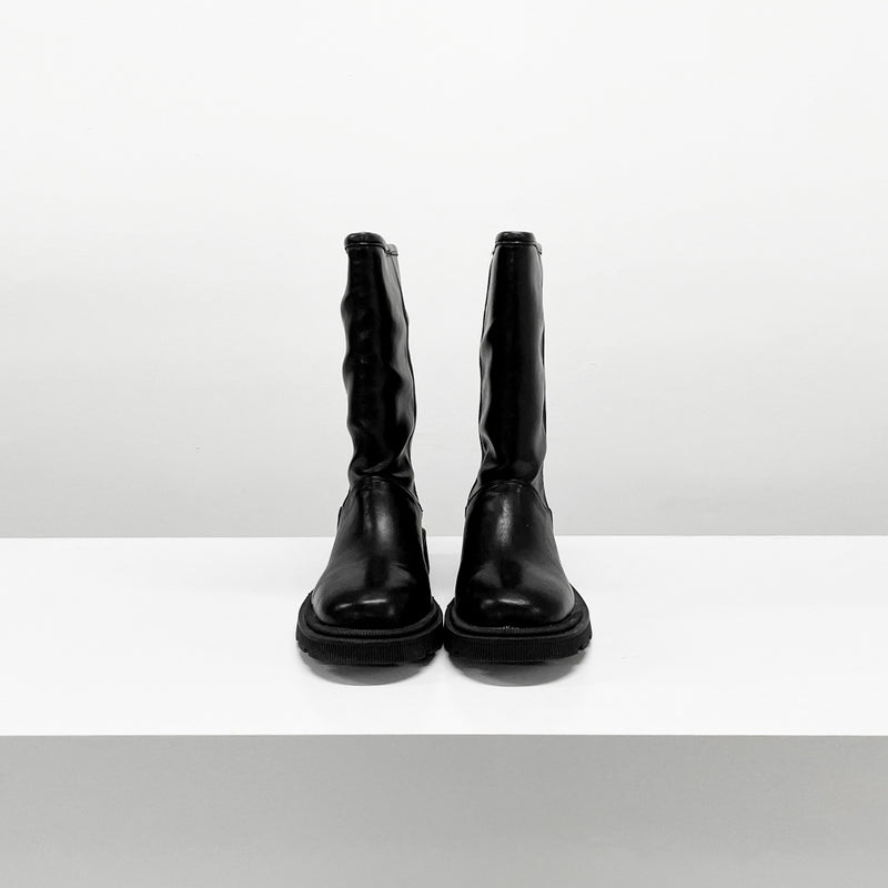 アンジィフリースミドルブーツ/Angie Fleece Middle Boots