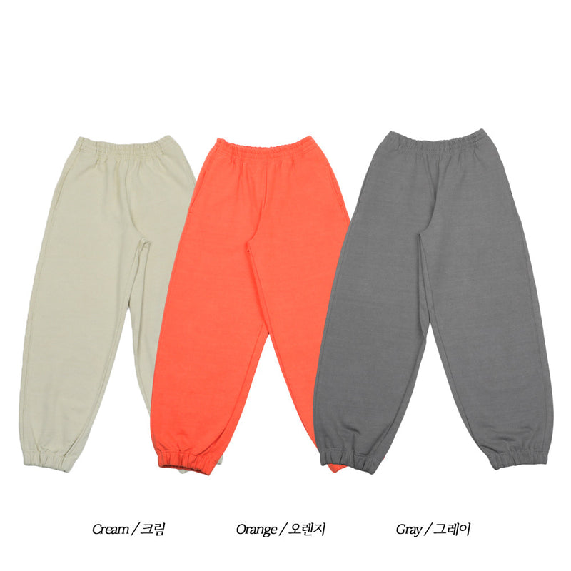 3 TAPプレミアムピグメントジョガーパンツ / 3 TAP Premium Pigment Jogger Pants (3color)