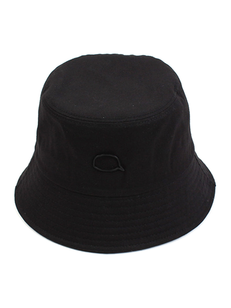 BK Bubble Black Drop Bucket Hat (6589931028598)