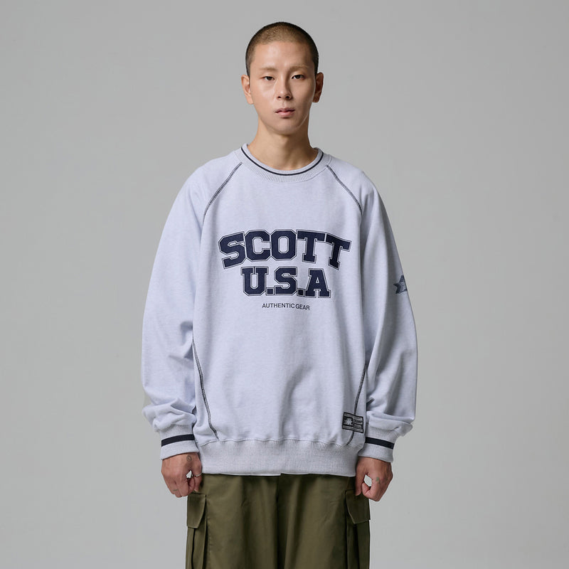 Scott USA Sweatshirt [Back Merange]