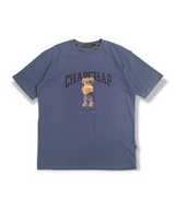 ベアチャップロゴTシャツ / Bear chap logo tee(Blue)