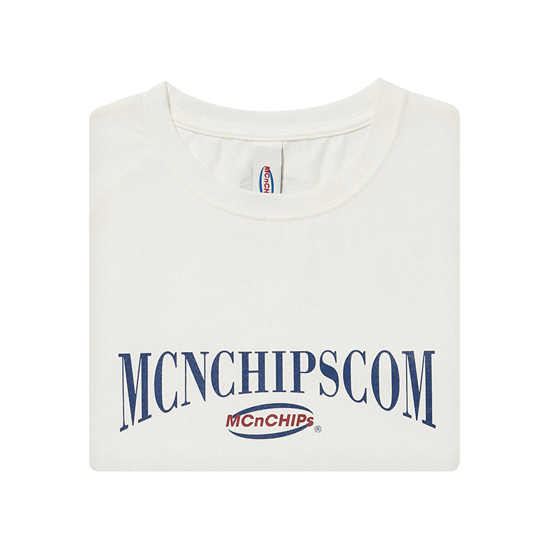 アークロゴクロップTシャツ / Arch-logo crop Tee (white)