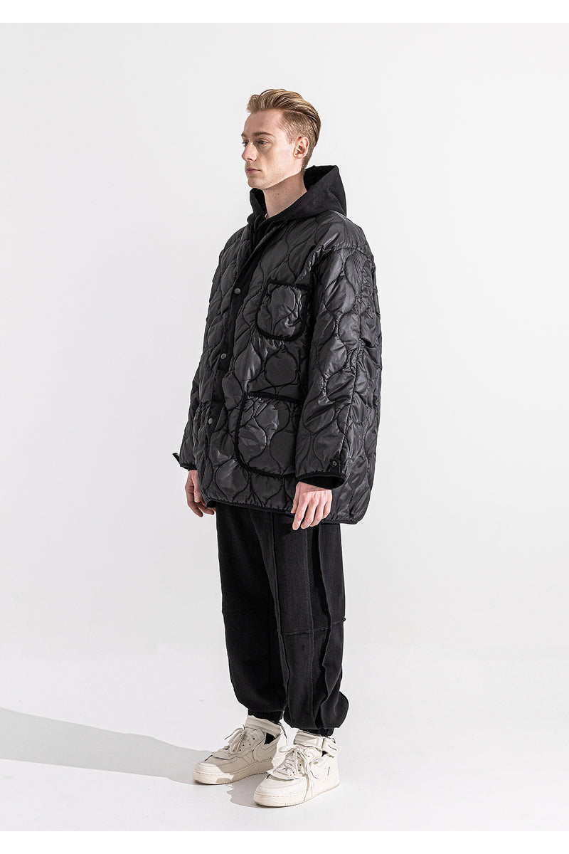 REVERSIBLE STICH QUILITING JACKET (4631908221046)