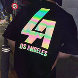 LAホログラムショートTシャツ / LA Hologram Short T-shirt(5color)