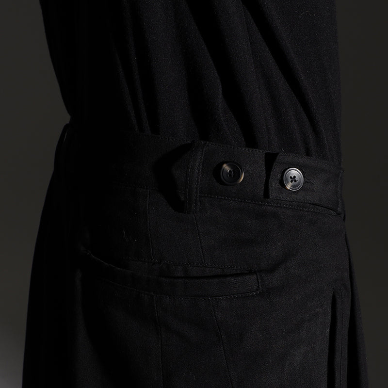 3パネルバギーパンツ / DP-069 (3 panel baggy pants black )