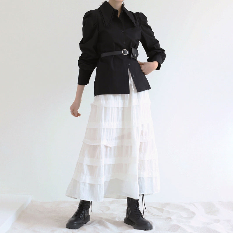 print vintage long skirt (6554668826742)
