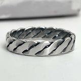 [BLESSEDBULLET]LAYERED TWIST RING_THIN/BOLD_SILVER925 (6562948907126)