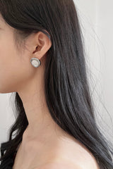 no.3ピアスシルバー / no.3 earring silver