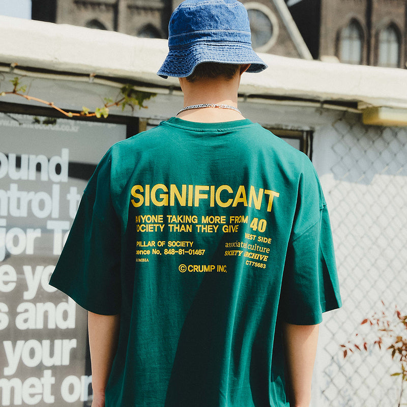 SIGNIFICANTTシャツ/SIGNIFICANT T-SHIRT