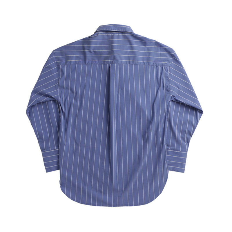 D.Eストライプドオーバーシャツ0056 / D.E Striped Over Shirt (4581020762230)
