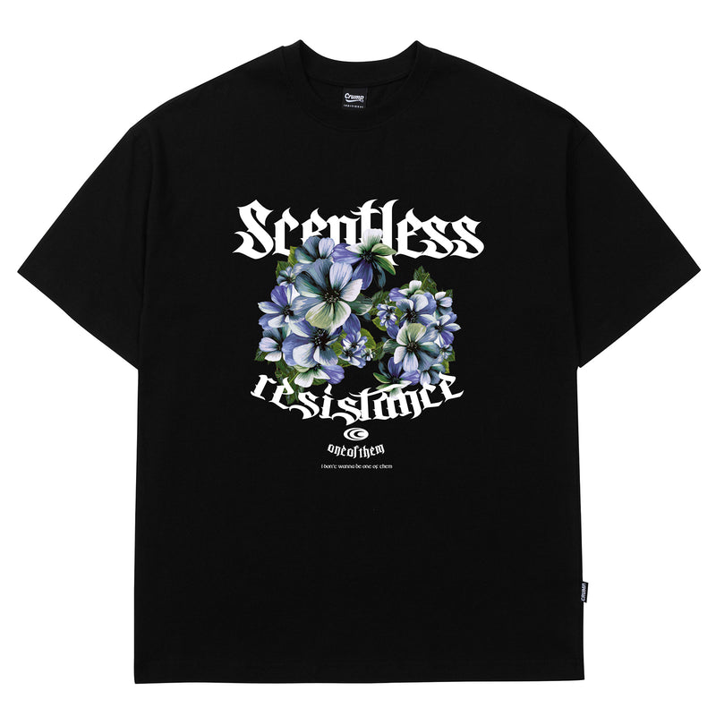 セントレスフラワーTシャツ/SCENTLESS FLOWER T-SHIRT