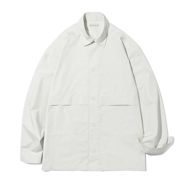アーバンビックポケットシャツS75リリーホワイト
