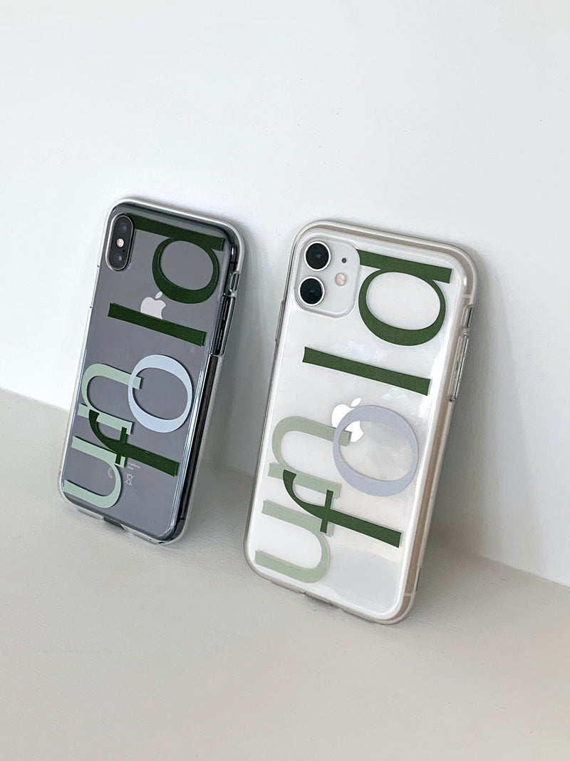 ジェリー iPhoneケース / jelly iphone case (green)