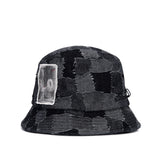 ジアパリッションパッチワークデニムバケットハット / BBD The Apparition Patchwork Denim Bucket Hat (Black)