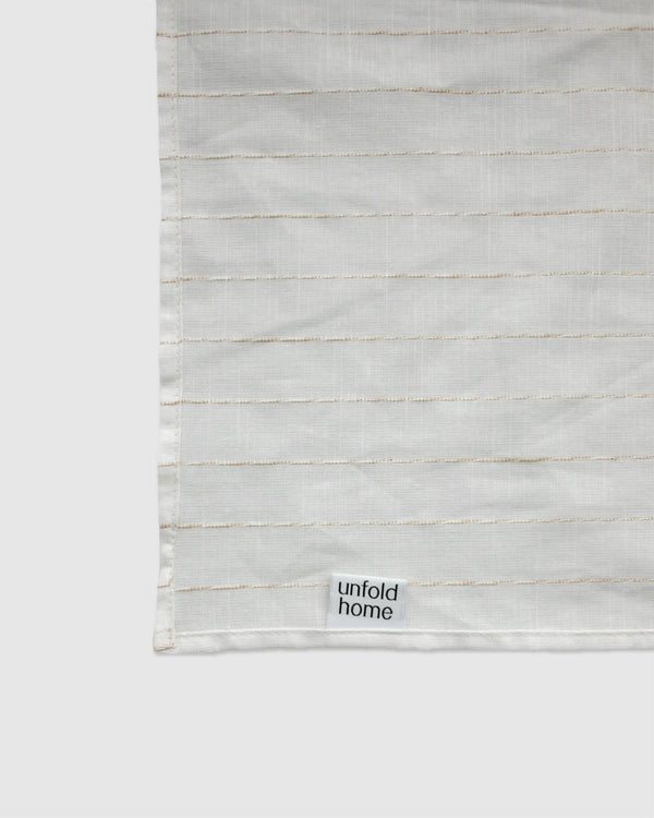 [unfold home] Stitch Kitchen Cloth (Linen White)