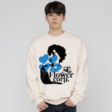フラワーレディアブストラクトスウェットシャツ/Flower Lady Abstract Sweatshirt