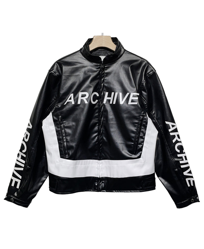 アーカイブキャンバーレーサージャケット/Archive camber racer jacket (2 color)