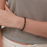 oval onyx bracelet (spare chain)