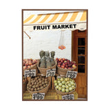 フルーツマーケット ポスター / fruit market poster