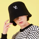 モノグラムロゴタオルバケットハット / Monogram Logo Towel Bucket Hat Black
