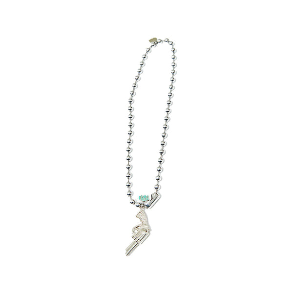 ガンネックレス / N&Gun surgical necklace(handmade) (4624889512054)