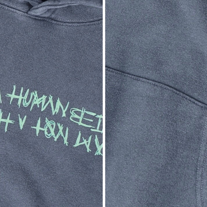 フェイデッドロゴフーディー/I AM NOT HUMAN BEGIN Faded logo hoodie （送料込）- ONEWILL