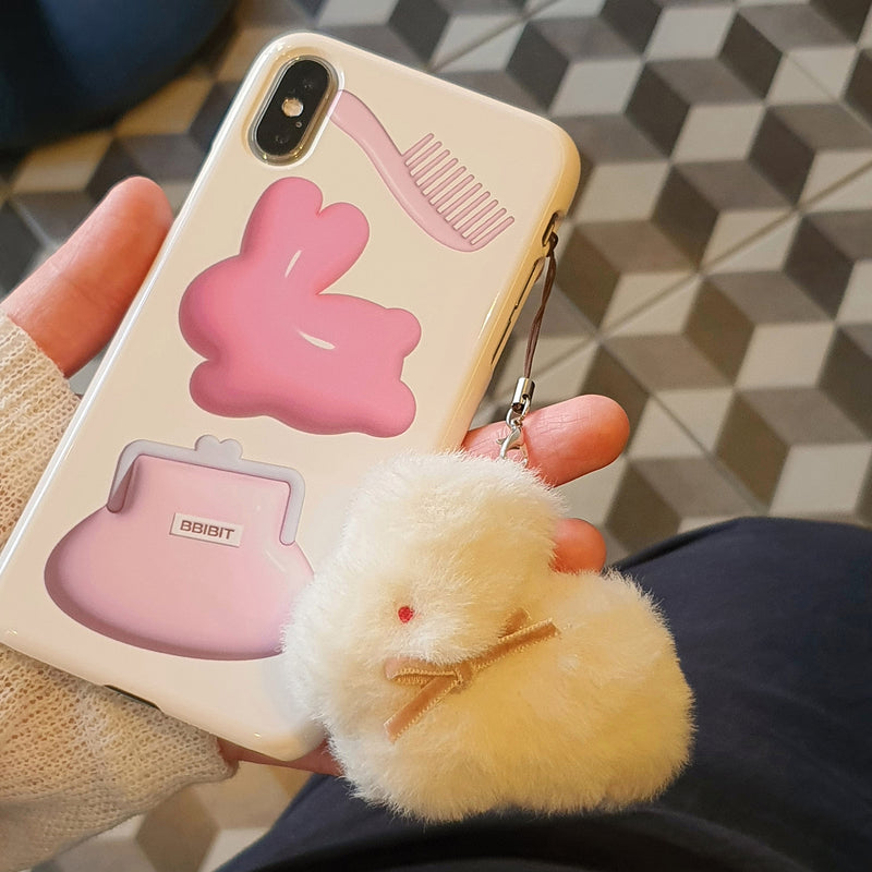 フライングバニーハードアイフォンケース/flying bunny hard phone case(glossy)