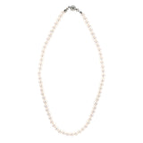 ワンタッチデイリースワロフスキーパールネックレス/Onetouch Daily Swarovski Pearl Necklace(6mm)