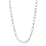 8mmパールリトルボールチェーンネックレス/8mm Pearl Little Ball Chain Necklace