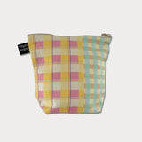 vintage check pouch (6651924414582)