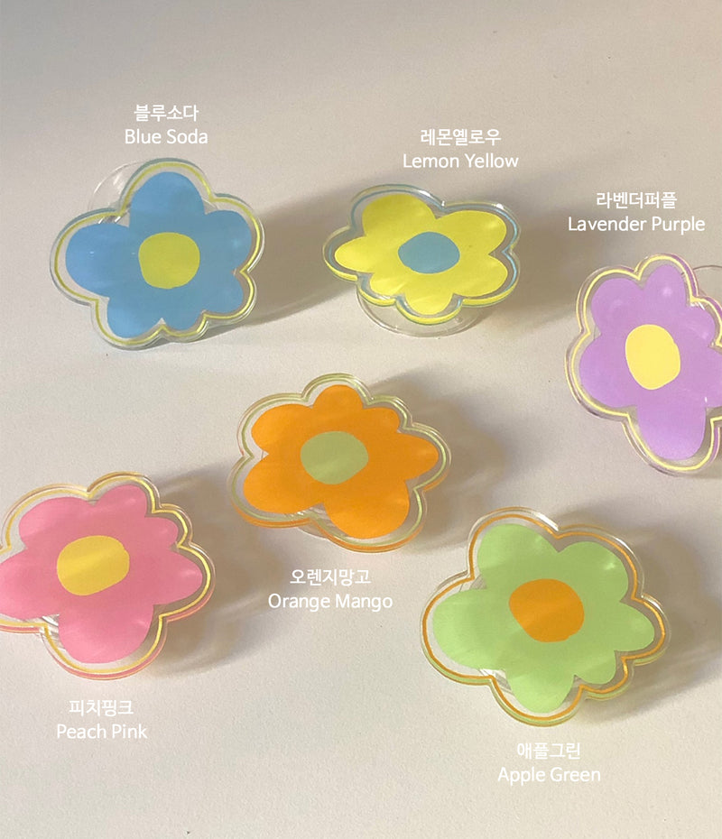 キャンディーフラワースマホグリップ / Candy flower tok (Grip tok, smart tok)