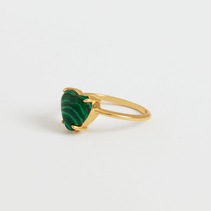 プチハートリング/Petite Heart Ring_Green