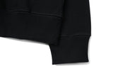 ポケット ジップアップ スウェットシャツ T63 ブラック